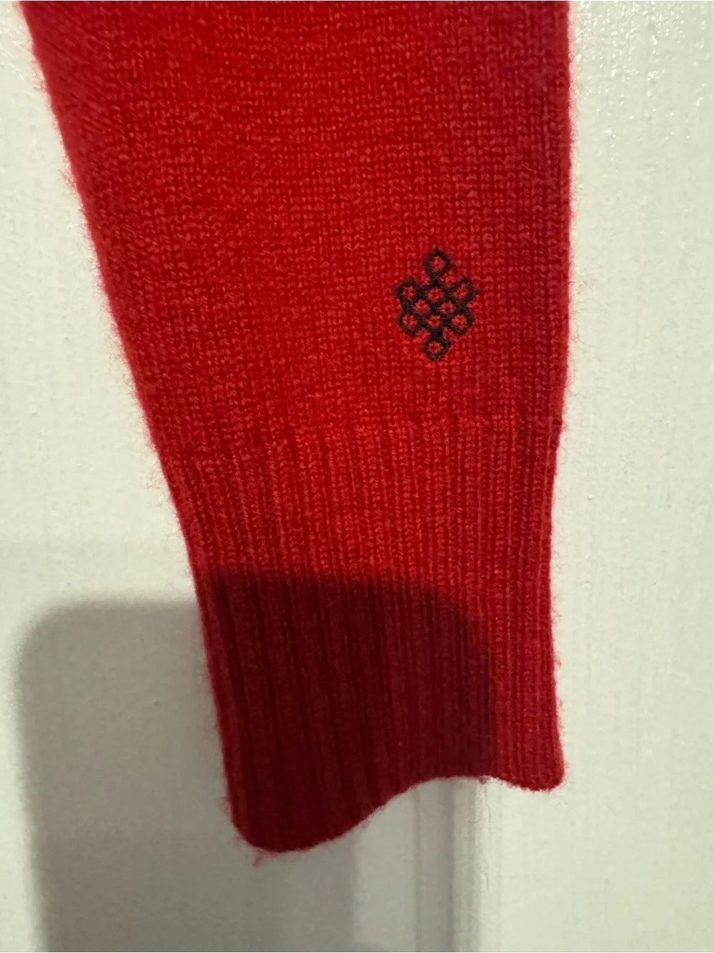KATE SPADE 100% Cashmere Red Women's Wrap Sweater